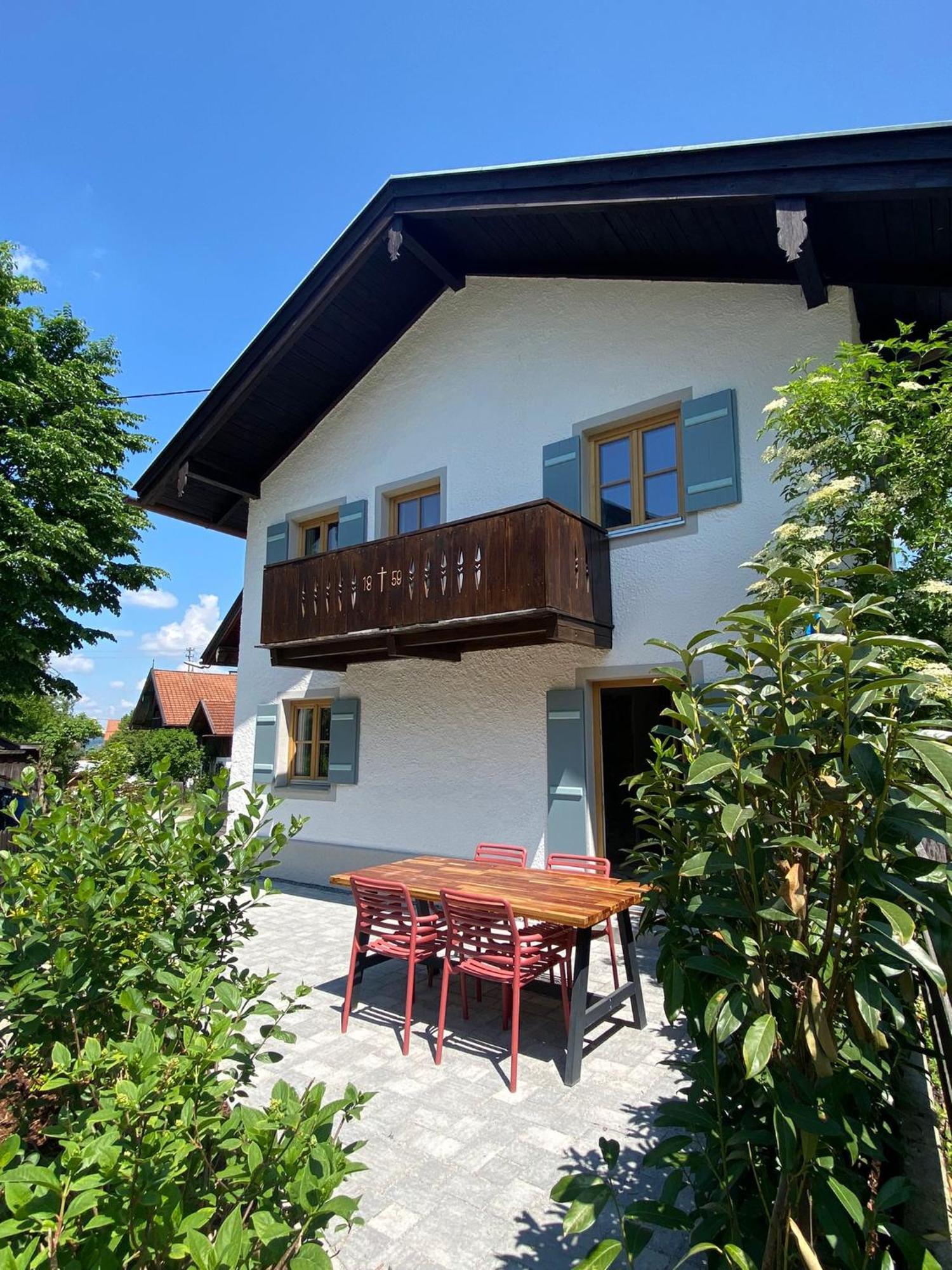 Neu - Ferienhaus Moritz & Josie Zur Alleinnutzung Ohlstadt Eksteriør billede