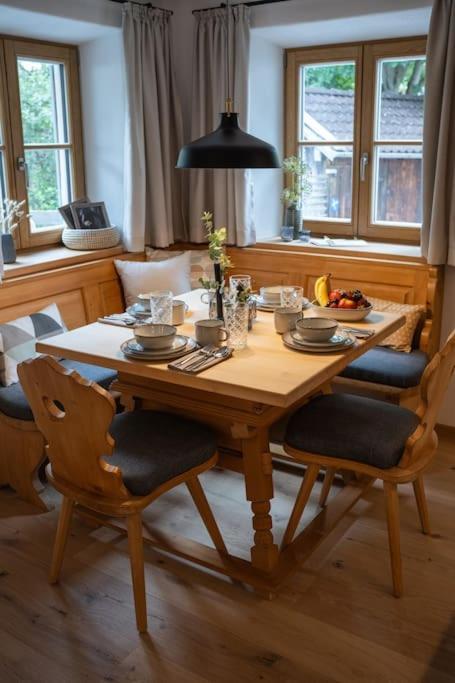 Neu - Ferienhaus Moritz & Josie Zur Alleinnutzung Ohlstadt Eksteriør billede